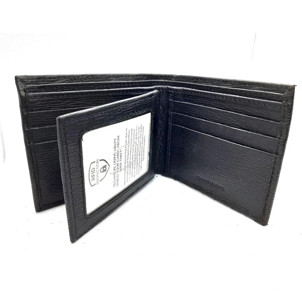 Calvin Klein RFID Black Leather Men’s Wallet — New With Box / NWB